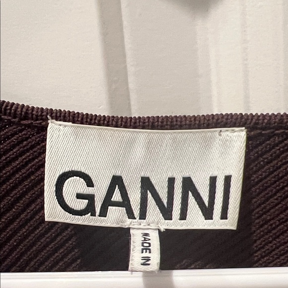Ganni Ribbed Dress - Picture 2 of 7